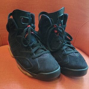 Black and Red Sneakers